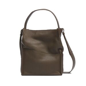 HAMMITT Davis Medium Satchel Bag, Limited Edition Olivine and Gunmetal Hardware